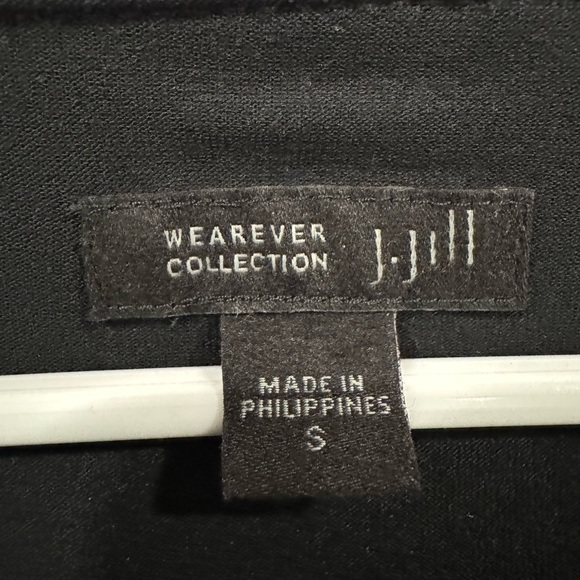 J.Jill Dress Wearever Collection Women Dress Lace Overlay Dress Black Size Small - Picture 3 of 9